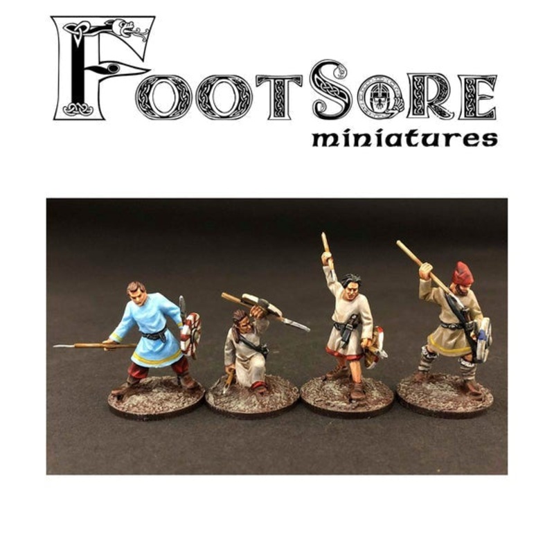 Footsore Miniatures – Byzantine Javelin men