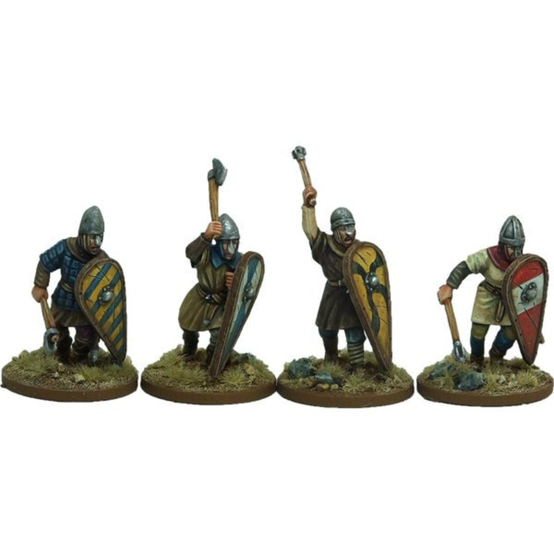 Footsore Miniatures – Unarmoured Norman Infantry 1