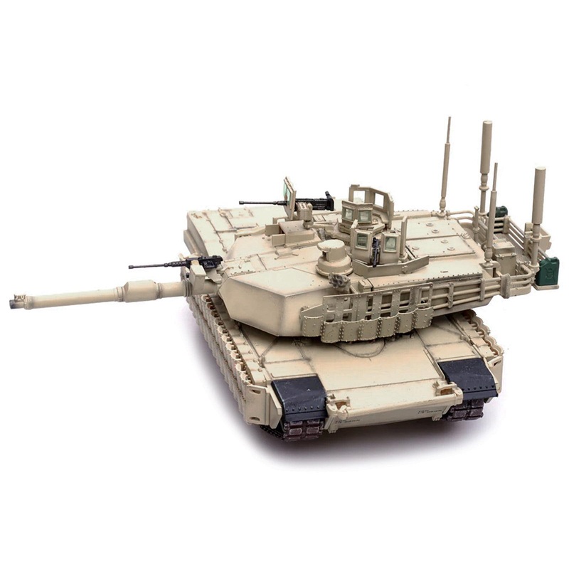 General Dynamics M1A2 Abrams TUSK II MBT (Main Battle Tank) “1st Battalion 22nd Infantry Regiment 1st Brigade 4th Infantry Division Baghdad” (2008) “Armor Premium” Series 1/72 Diecast Model by Panzerkampf