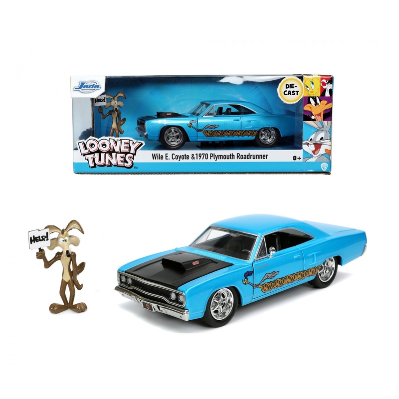 Jada – 1/24 Road Runner & Plymouth 1970 (Hollywood Rides)