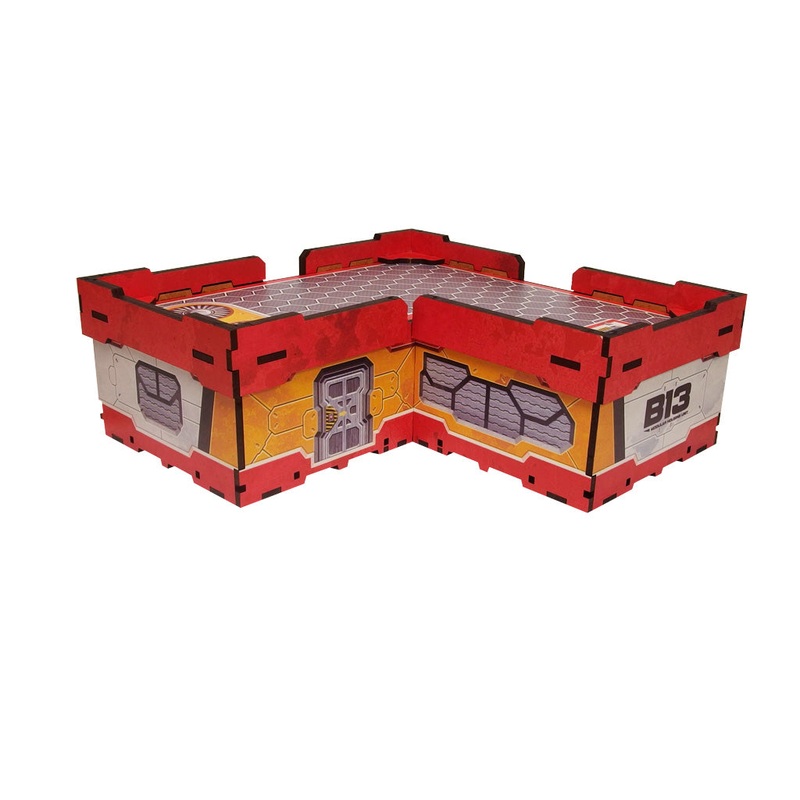 Micro Art Studio – District 5 L-Apartment PREPAINTED (H00098 Red)