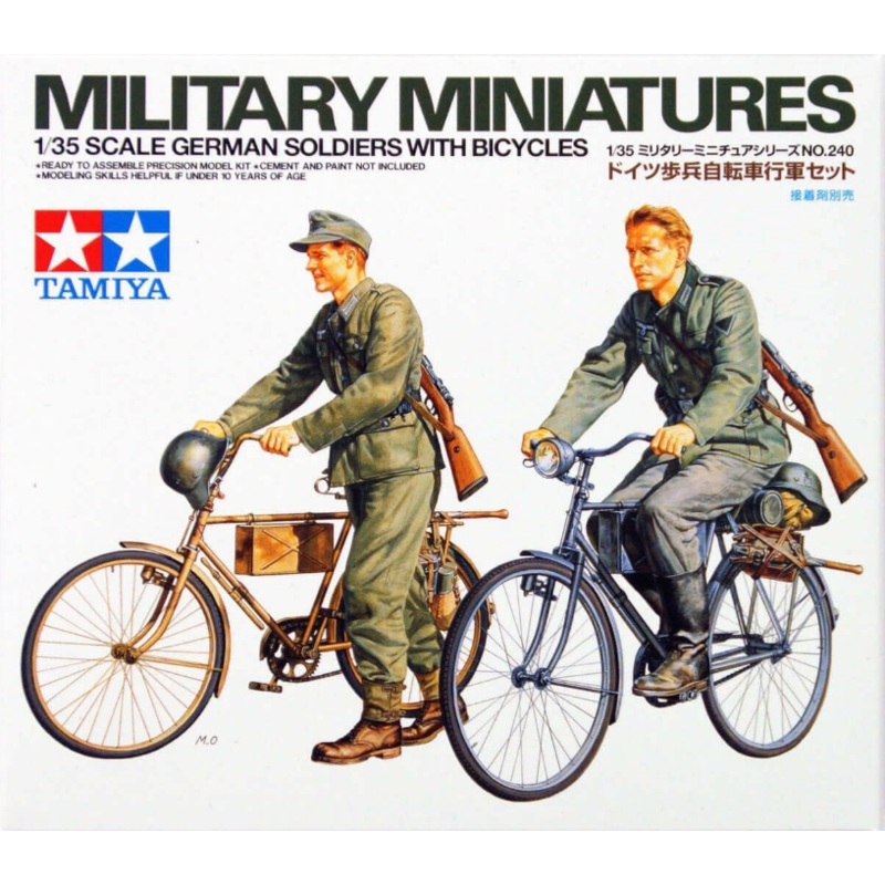 Tamiya – 1/35 German Soldiers w/ Bicycles