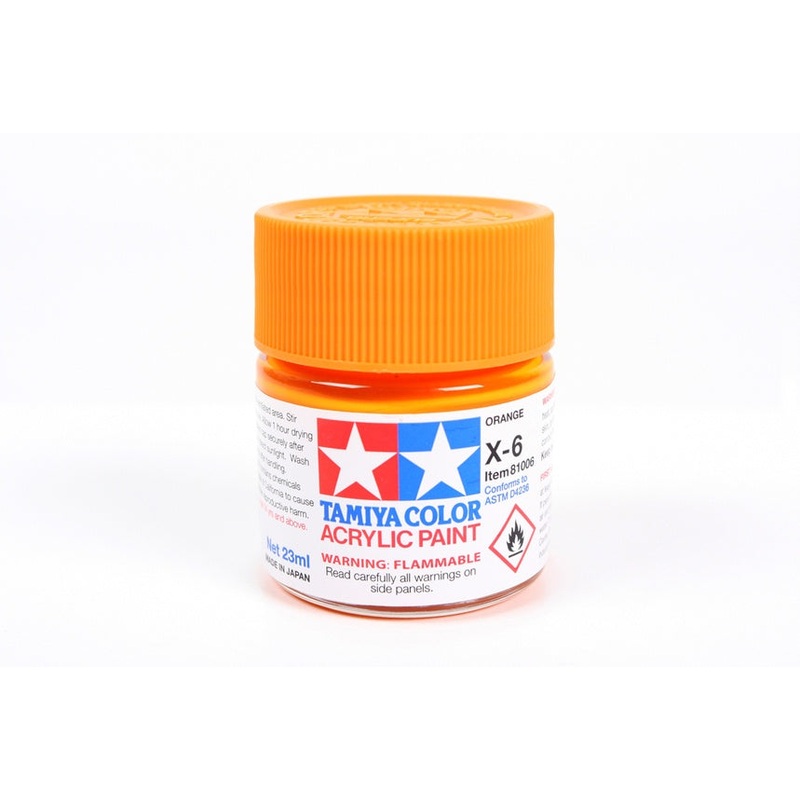 Tamiya – X-6 Orange Acrylic (23ml)