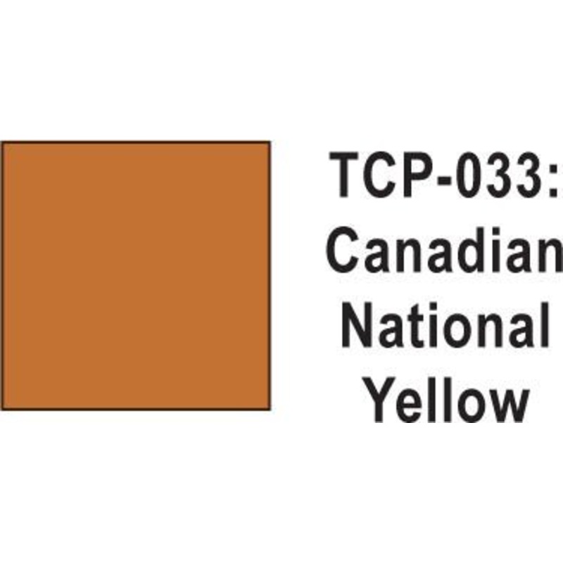 Tru Color TCP-33 Canadian National Yellow Paint 1 ounce