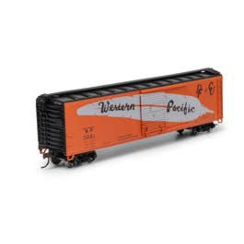 Athearn 15102 HO 50ft PS-1 Single Sliding Door Boxcar Western Pacific #3021