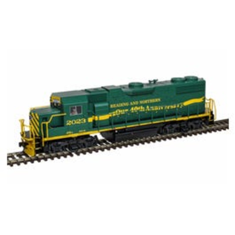 Atlas 10004580 HO TRAINMAN GP38-2 GOLD READING & NORTHERN 40th ANNIVERSARY #2023 DCC and Sound