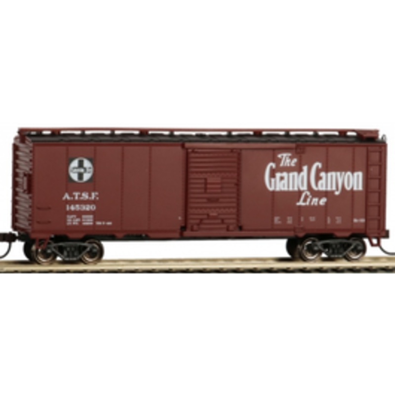 Bachmann #16503 Grand Canyon 40' Santa Fe Map Box Car