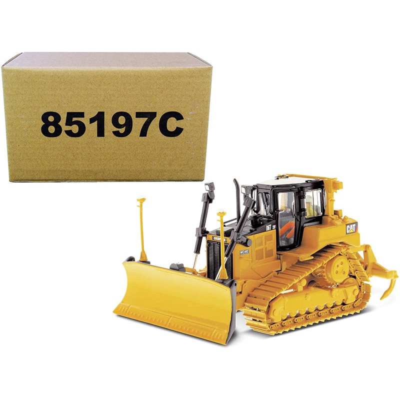 CAT Caterpillar D6T XW VPAT Track Type Tractor with AccuGrade GPS Technology and Operator “Core Classics” Series 1/50 Diecast Model by Diecast Masters
