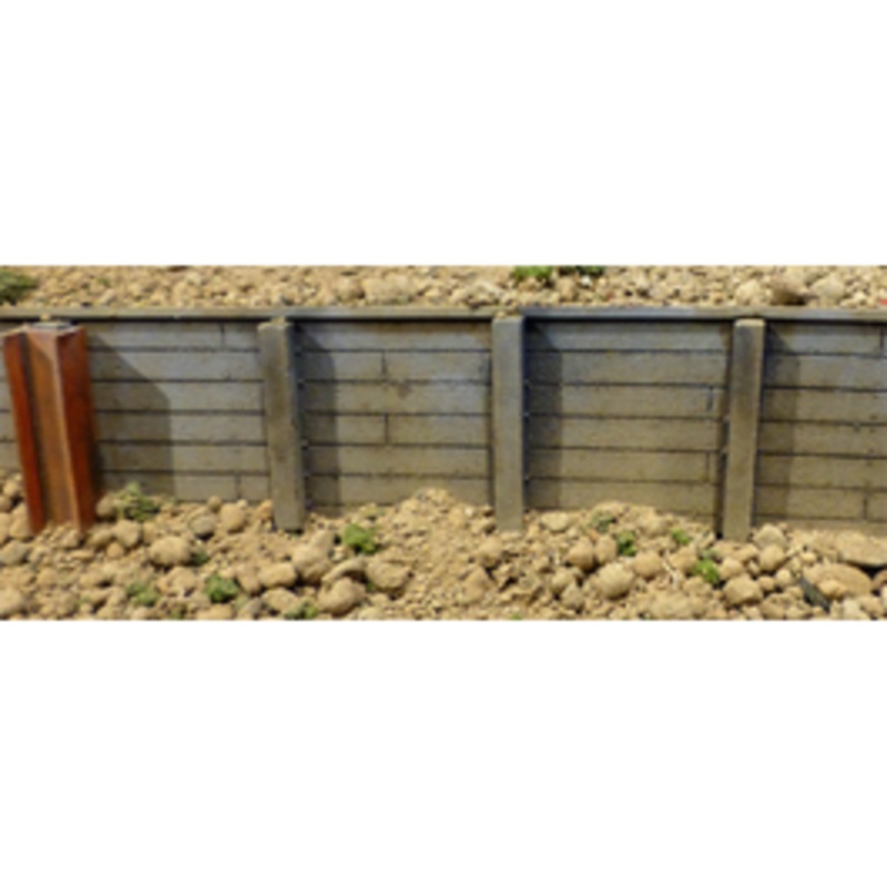 Chooch 8612 Large Timber Retaining Wall Flexible
