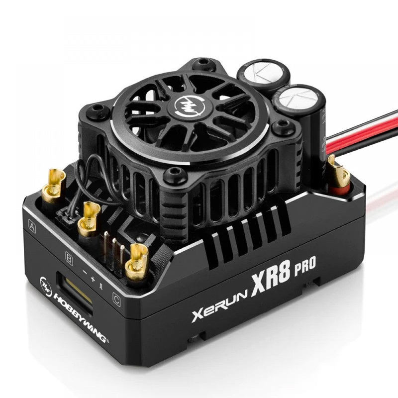 HobbyWing – XERUN XR8 Pro G3 Brushless Sensored ESC For 1/8 RC