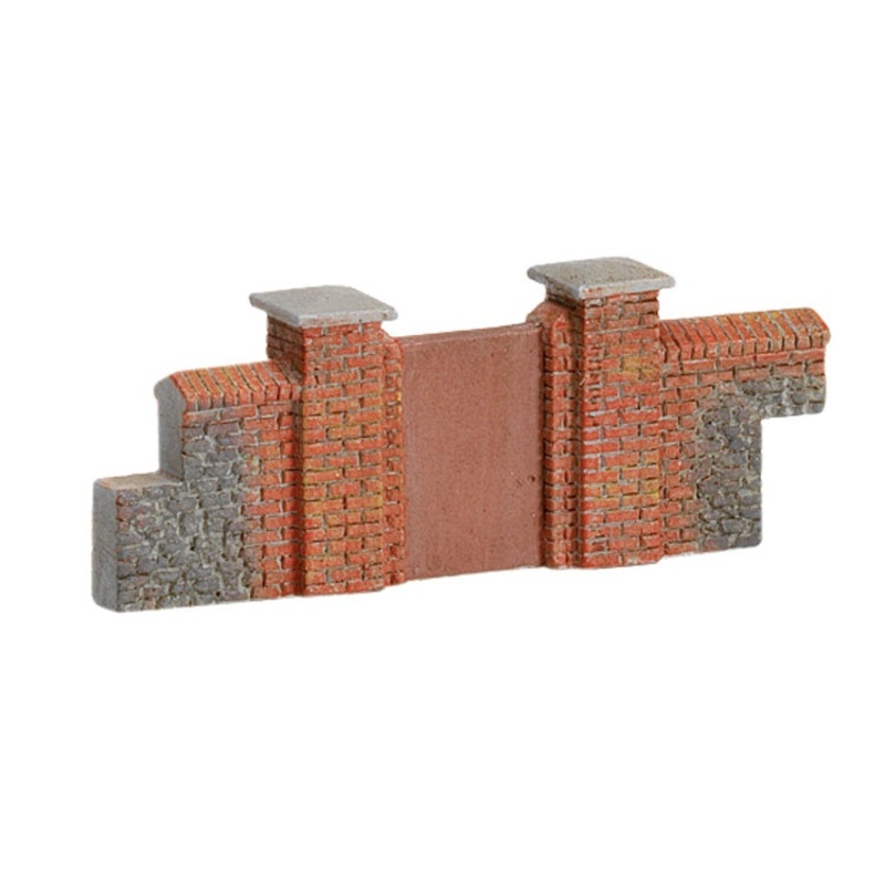 Hornby – Brick Walling Gate & Piers (R8979)