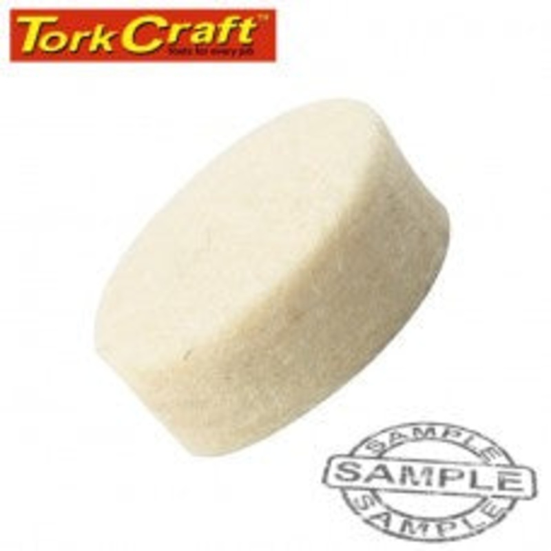 Tork Craft – Mini Felt Polishing Point Wheel 25.4mm Dia x 8mm Shank