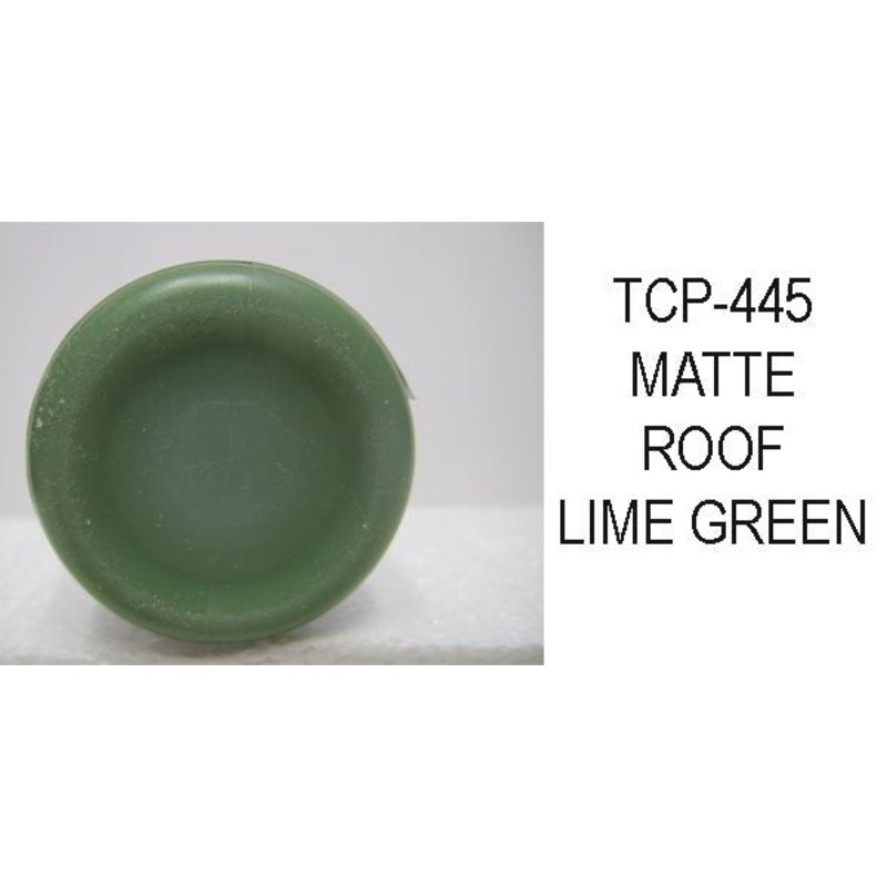 Tru Color TCP-445 Matte Roof Lime Green, Paint 1 ounce