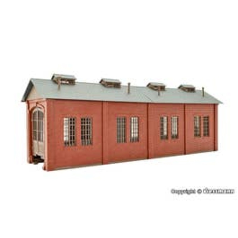 Vollmer 49112  HO Loco shed, single track kit