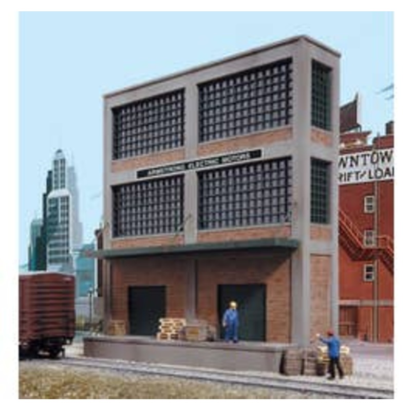 Walthers #933-3172 Armstrong Electric Motors Background Building — Kit