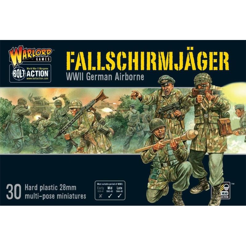 Warlord – Bolt Action: Fallschirmjager (German Paratroopers)