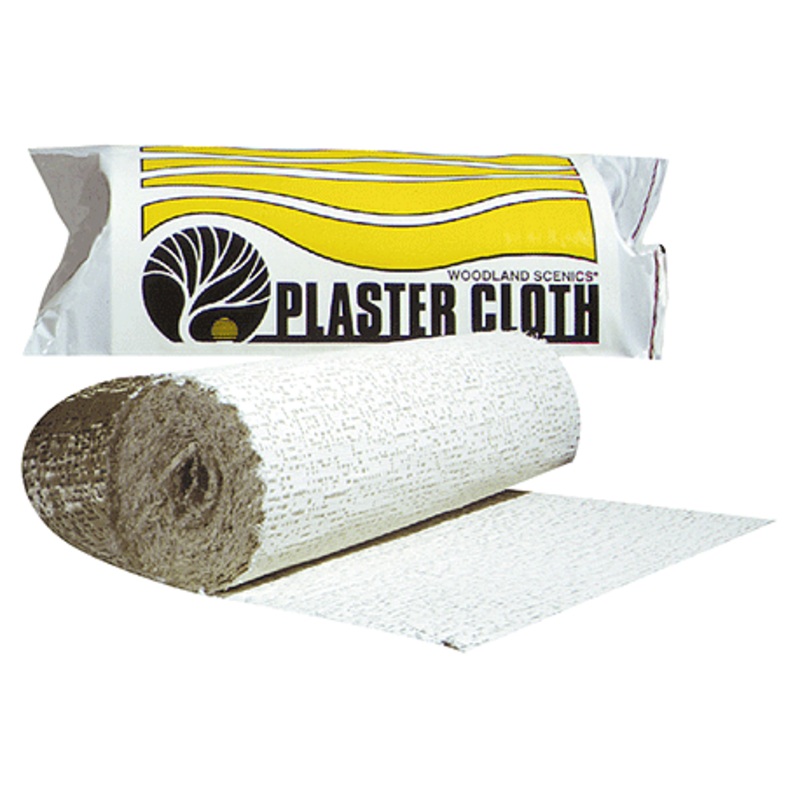 Woodland Scenics C1203 Plaster Cloth, 10 Square Feet (8 inch x 5 yards)