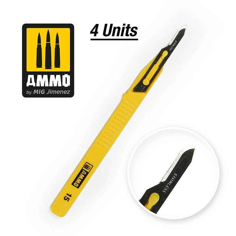 AMMO – 8689 Mini Blade Curved (4 pcs.)