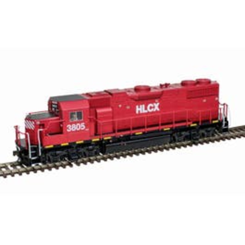Atlas 10004578 HO TRAINMAN GP38-2 GOLD HLCX #3805 DCC and Sound