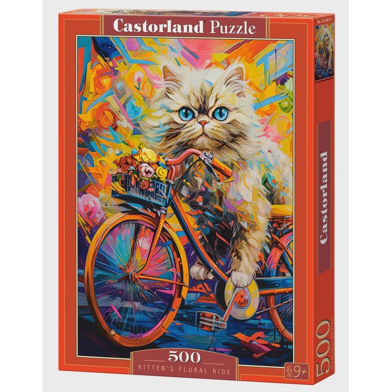 Castorland – Kitten’s Floral Ride (500pcs)