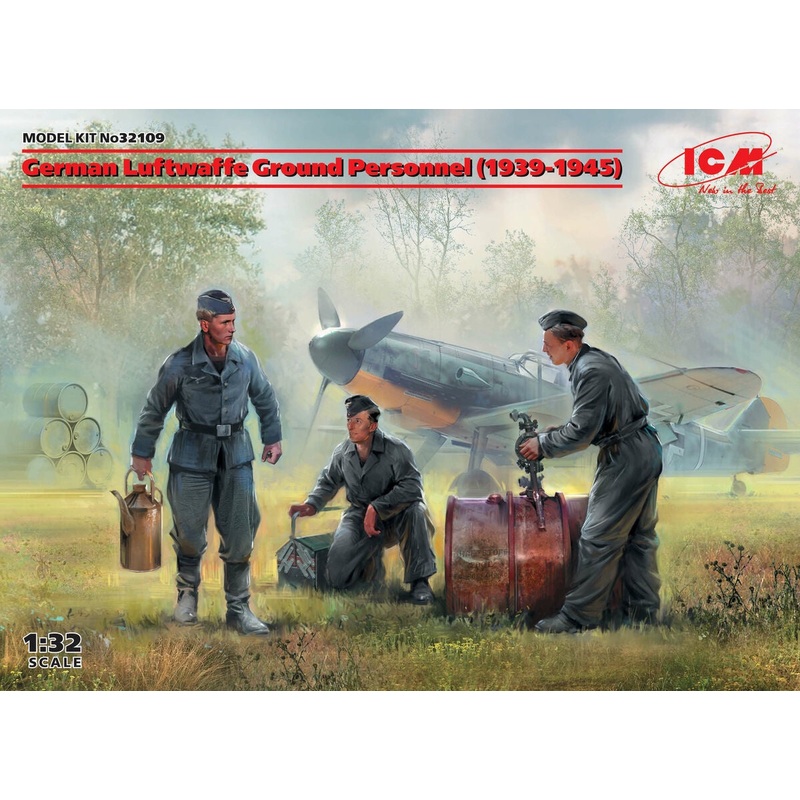 ICM – 1/32 Luftwaffe Personnel(1943-1945)