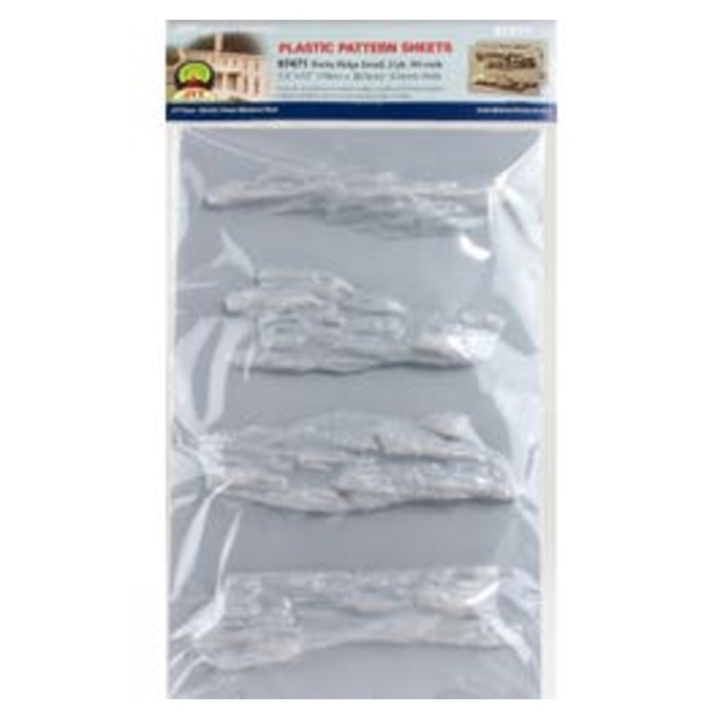 JTT 97471 PATTERN SHEETS, Rocky Ridge Small, All-scale 2/pk