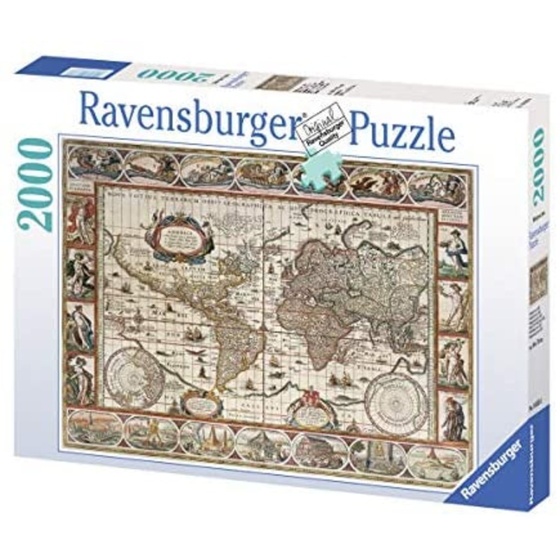 Ravensburger – Map of the World from 1650 (2000pcs)