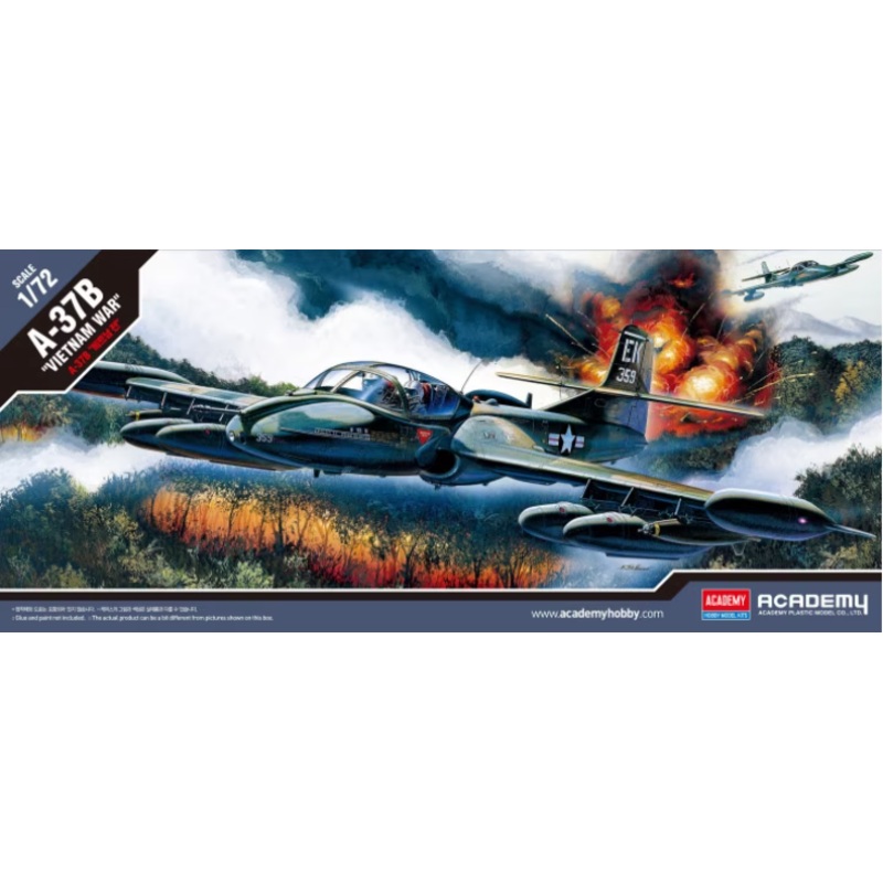 Academy – 1/72 A-37b Dragonfly “Vietnam War”