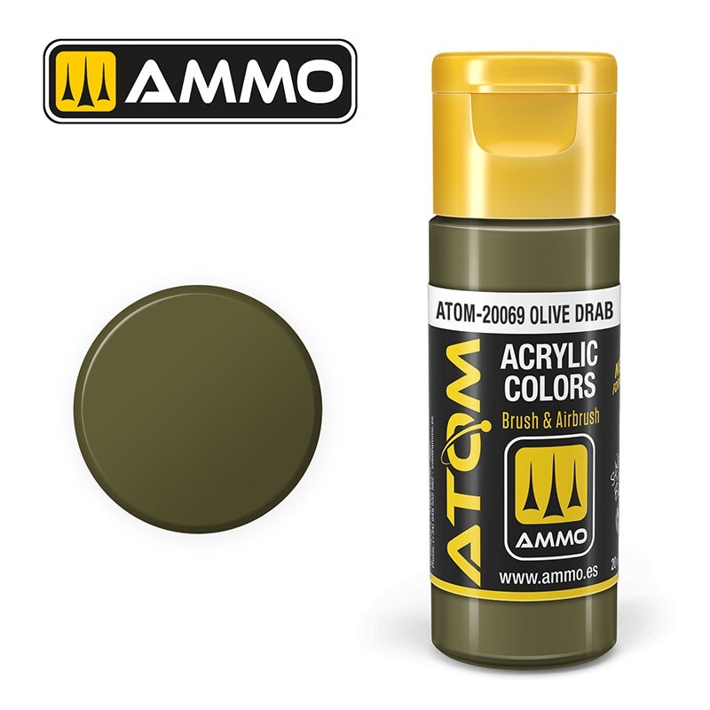 ATOM – 20069  Olive Drab (20ml)