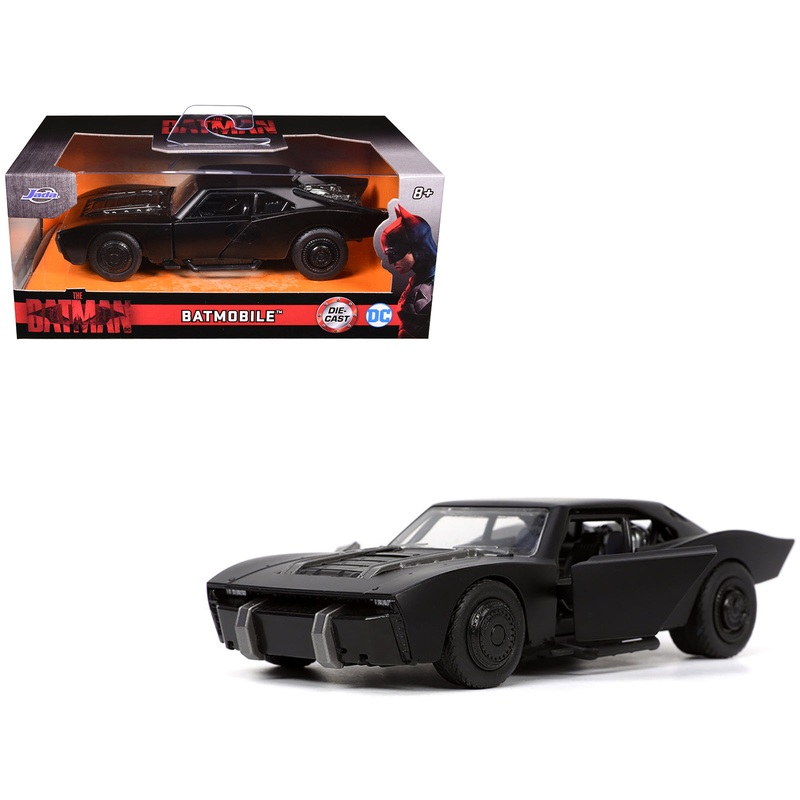 Batmobile Black “The Batman” (2022) Movie “Hollywood Rides” Series 1/32 Diecast Model Car by Jada