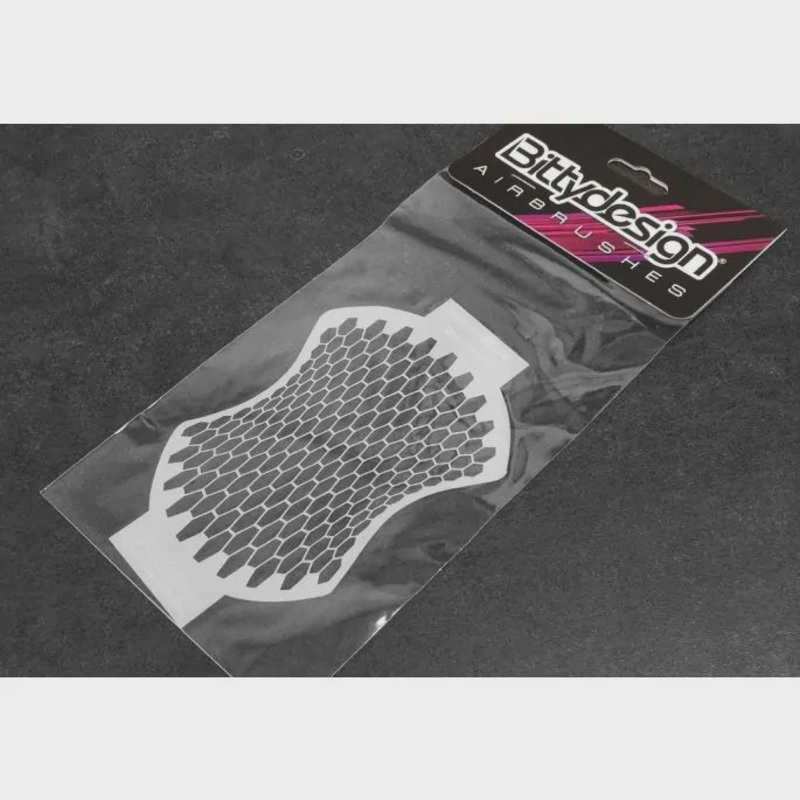 Bittydesign – Vinyl Stencil – Honeycomb V2