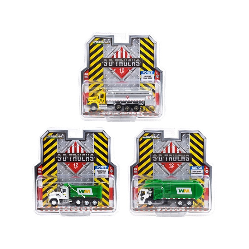 Greenlight – 1/64 S.D. Trucks Series 12 (Sold Individually)