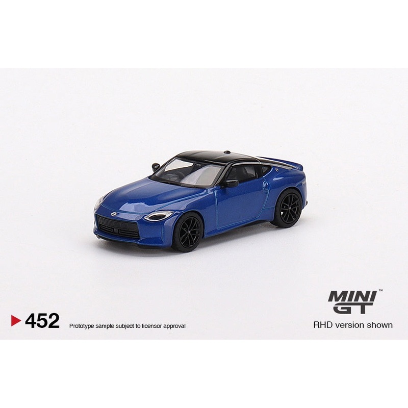 Mini GT – 1/64 Nissan Fairlady Z Version ST 2023 (Seiran Blue)