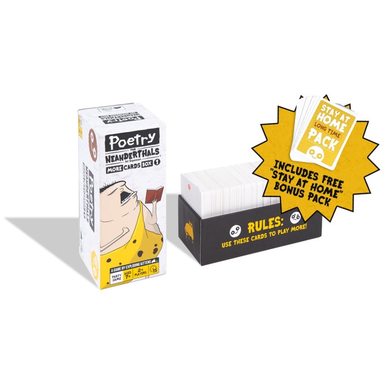 Poetry for Neanderthals: More Cards Box 1 Expansion