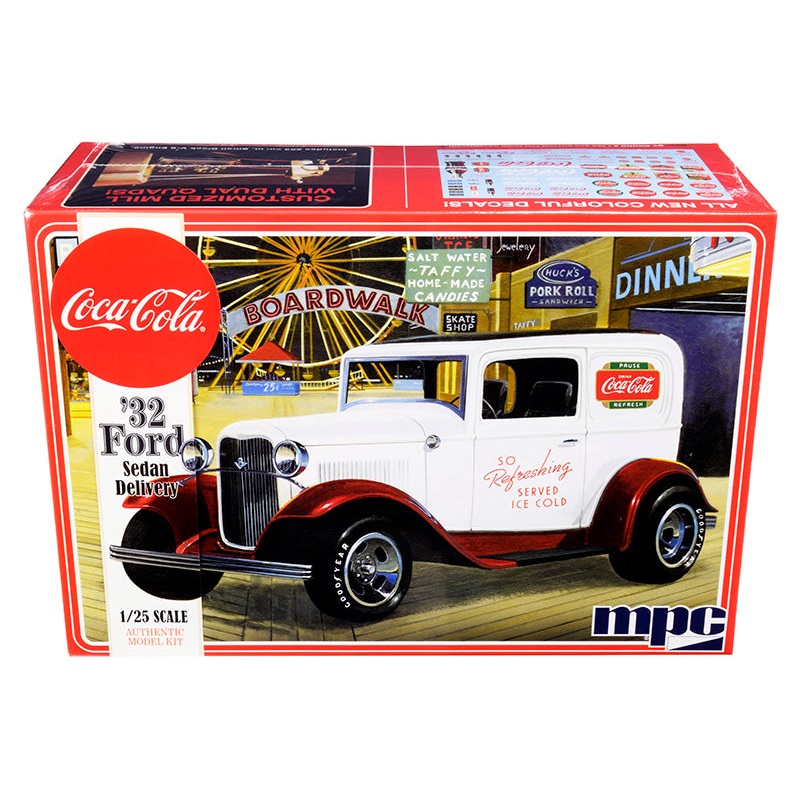 Skill 3 Model Kit 1932 Ford Sedan Delivery “Coca-Cola” 1/25 Scale Model by MPC