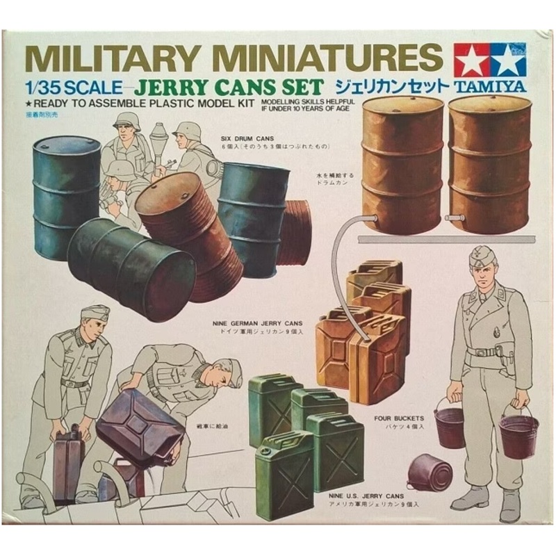 Tamiya – 1/35 Jerry Can Set