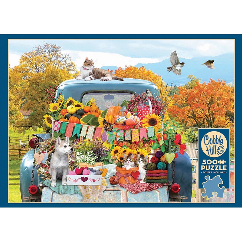 Cobble Hill – Country Truck in Autumn (500 pcs)