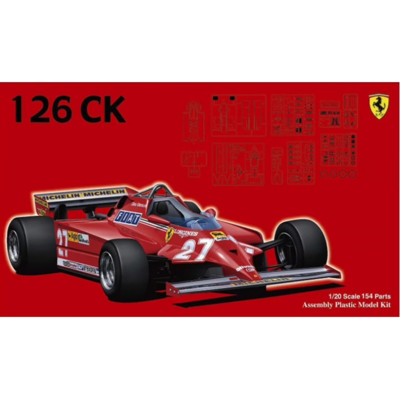 Fujimi – 1/20 Ferrari 126CK 1981