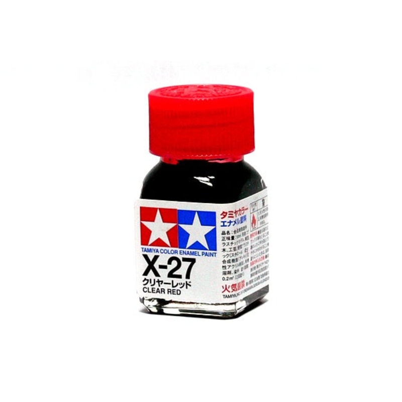Tamiya – X-27 Clear Red Enamel (10ml)