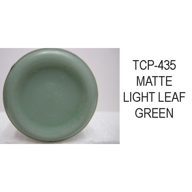 Tru Color TCP-435 Matte Light Leaf Green, Paint 1 ounce
