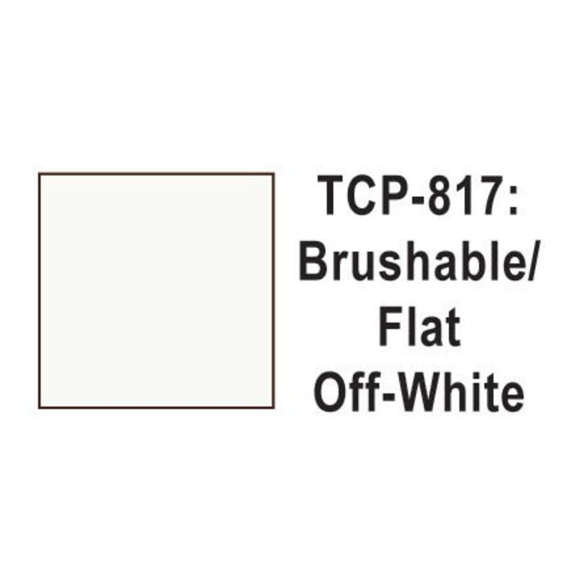 Tru Color TCP-817 Flat Off White Paint 1 Fluid Ounce