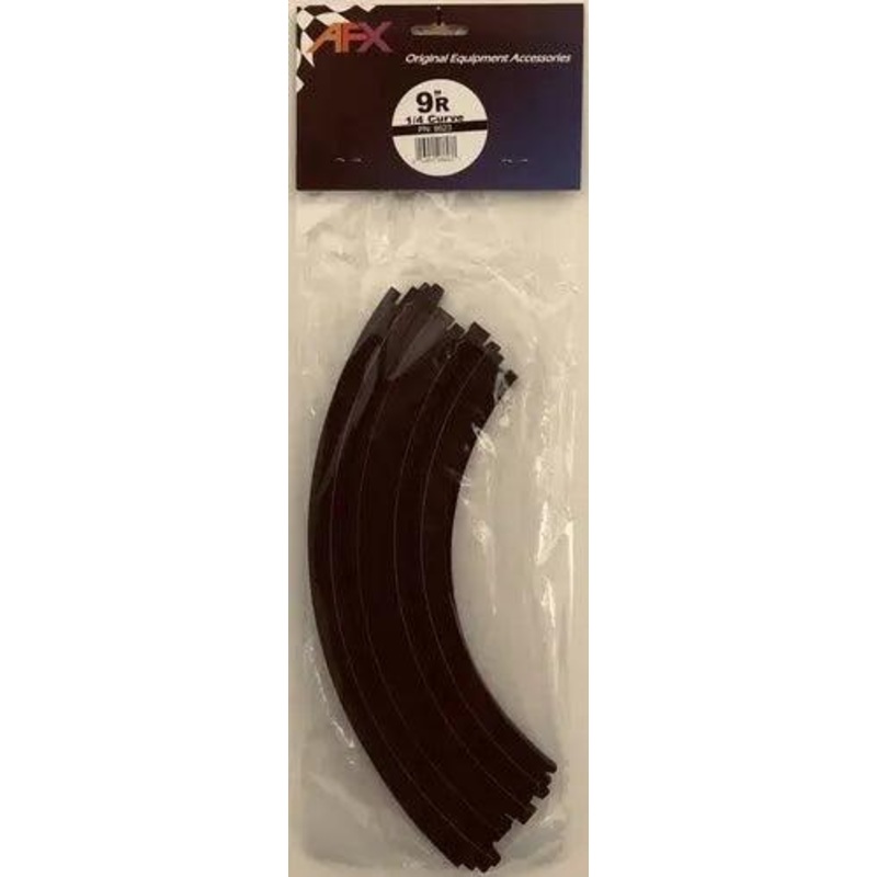 AFX 9″ Curve Track 1/4 (2-pack)