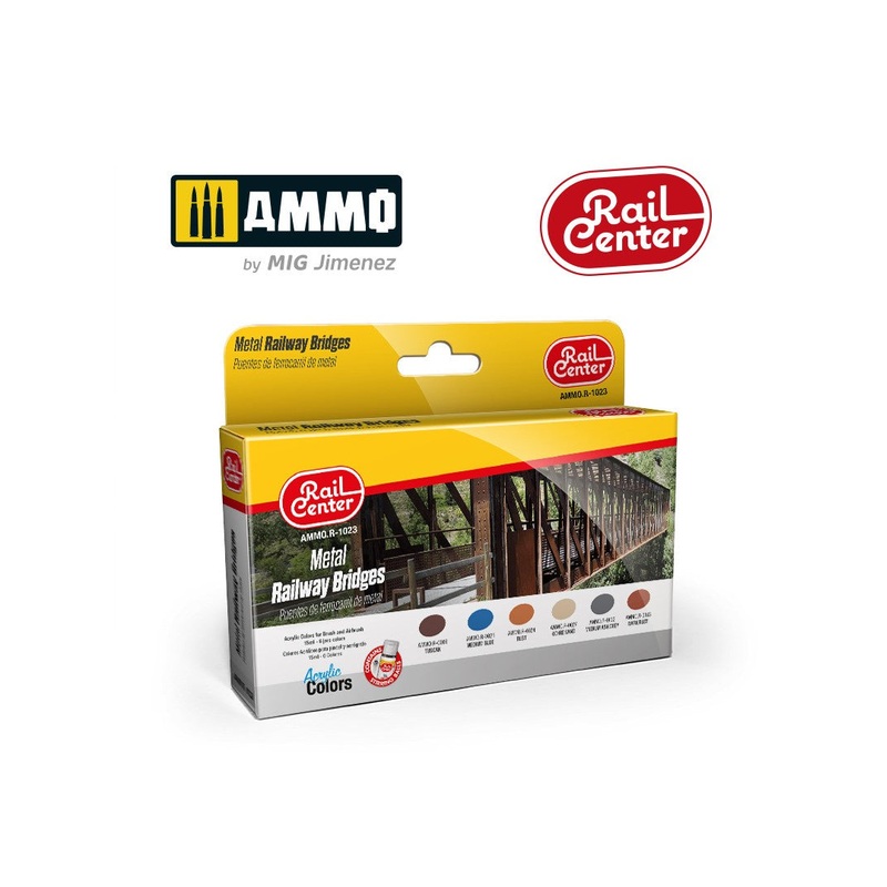 AMMO – R-1023 Metal Bridges (Paint Set)