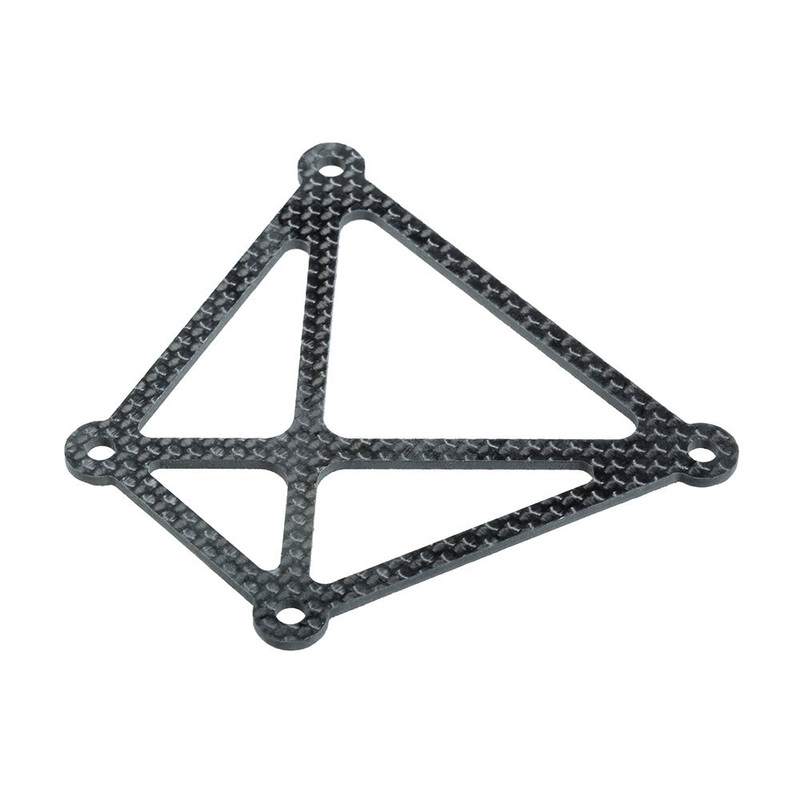 Carisma – Front Top Plate 2mm Graphite For Tamiya C-Car