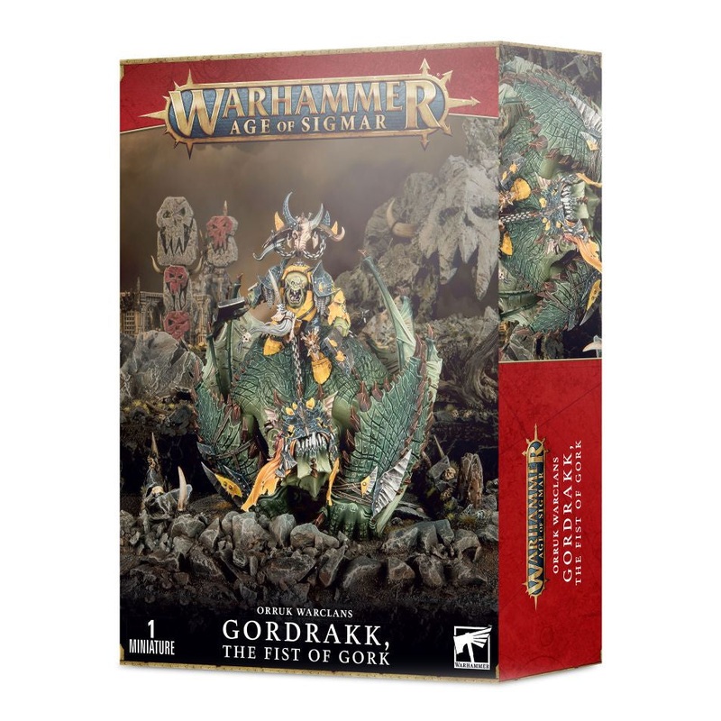 GW – Warhammer AOS Orruk Warclans: Gordrakk The Fist Of Gork  (89-25)