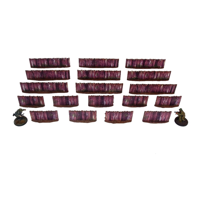 Micro Art Studio – WW2 Ostfront Village  Low Fence (18)  (H00241)