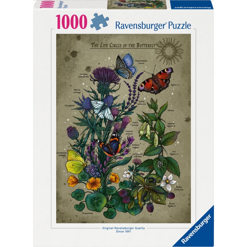 Ravensburger – Lifecircle Butterfly (1000pcs)