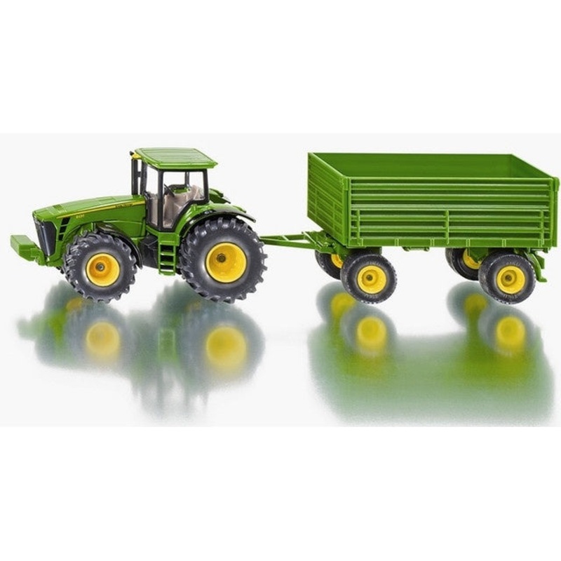 Siku – 1/50 John Deere Tractor with Trailer