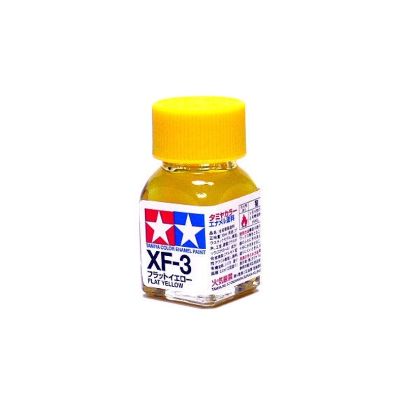 Tamiya – XF-3 Flat Yellow Enamel (10ml)