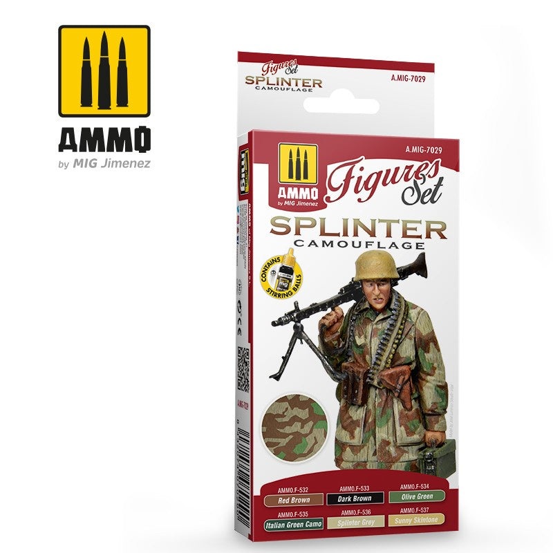 AMMO – 7029 Splinter Camouflage (Paint Set)